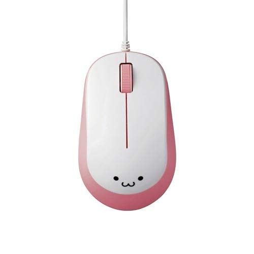 ELECOM BlueLED Mouse EPRIM Wired 3Button Pink M-Y8UBPN - Picture 2 of 2