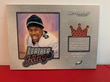 Donovan Mcnabb Game Used Football Relic Card 2002 Donruss Leather Kings /250