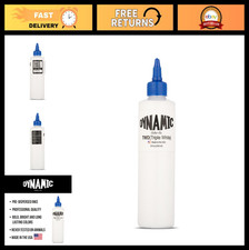 Triple White Tattoo Ink - 8 oz Sterilized Ink for Vibrant Color, Made in USA