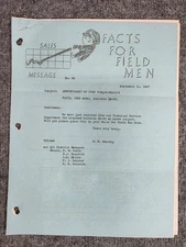 1947 Pure Oil Company Technical Bulletin Torque-Draulic Fluid Ephemera