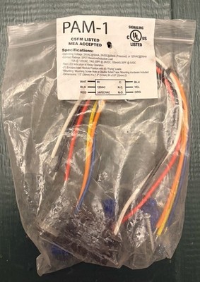 Fire Alarm Air Products & Controls PAM-1 New Free Shipping