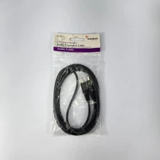 RadioShack 6-Ft Audio Extension Cable RCA Male/RCA Female 42-2362 -New Old Stock