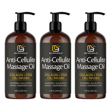 Anti-Cellulite Massage Oil Infused with Collagen  Stem Cells - Skin Tightening