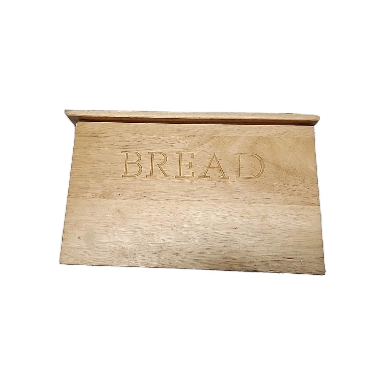 Wood Bread Box Storage Bin With Lid Large Pine Retro Country
Opens in a new window or tab