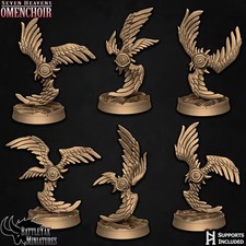 Axiom Whim Flight 32mm scale by Battle Yak Miniatures Seven Heavens: Omenchoir