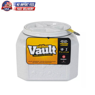 Gamma2 Vittles Vault Outback Pet Food Storage Container Airtight Dog Food Bin 15