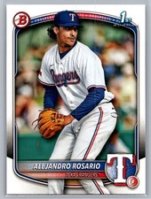 2025 Bowman #BP-125 ALEJANDRO ROSARIO Prospects Rangers