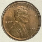 1933-D Lincoln Cent, MS+RB. (10853)