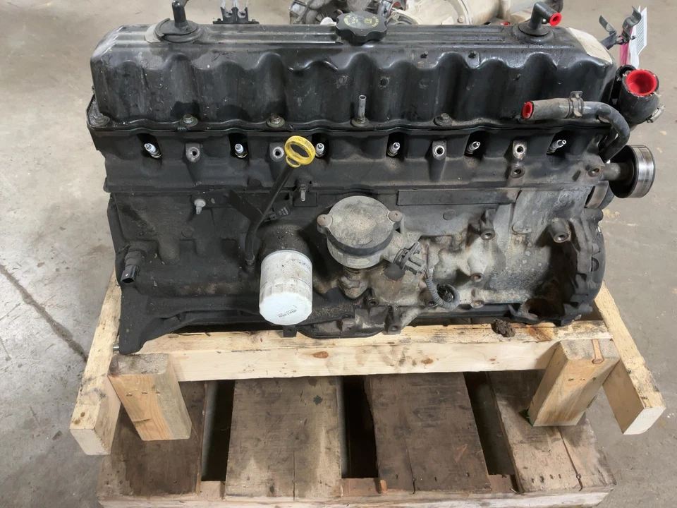 Jeep TJ Wrangler OEM 4.0L Engine Assembly 120k Miles Tested 2005 2006 057714 Foto 3 de 4