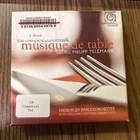 Telemann: Musique de Table CD 4 Disc Box Set Freiburger Barockorchester Exlib