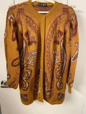 Vintage Long Classic  Escada  Cardigan