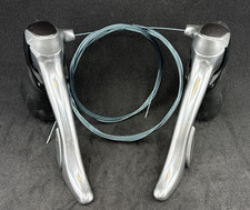 Set Leve STI 2x9 Velocità Shimano DURA-ACE 7700 ST-7700 GRADO DA COLLEZIONE 1a Generazione