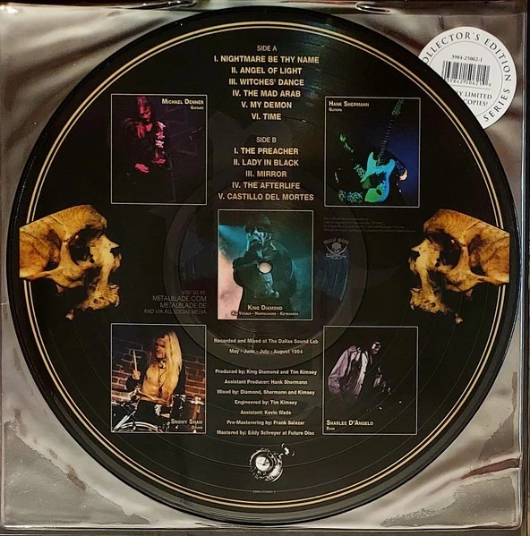 Mercyful Fate – Time - Vinyl LP Limited/2000 Picture Disc - NEW - A17 - Image 2 of 2