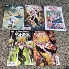 Spider-Gwen: Shadow Clones #1-5 Marvel Comics 2023 Full Set Emily Kim 1st app.