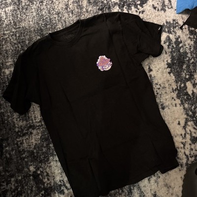 Vans Off The Wall Men s Long Sleeve Black Pullover Logo Shirt Medium | FAST SHIP
