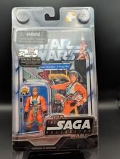 Star Wars Saga Collection Luke Skywalker X-Wing Pilot 2007 MOC Hasbro