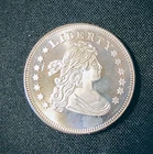 silver round 1 Troy oz Liberty Head .999 Fine