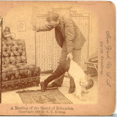 A Meeting Of The Board Of Education--R Y YoungStereoview O48