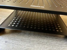 Mount-It! 2-Tier Monitor Riser Stand Up to 32" Black MI-7361