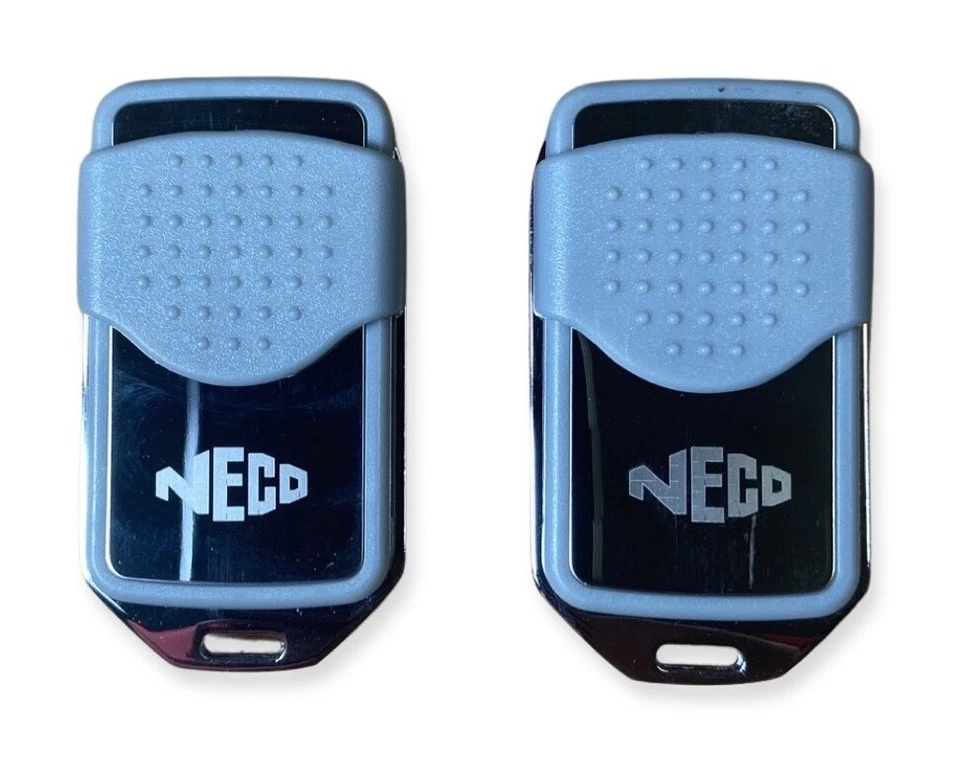 Neco mark 1 Roller Shutter Garage Door Remote Control fob x2 - Genuine
