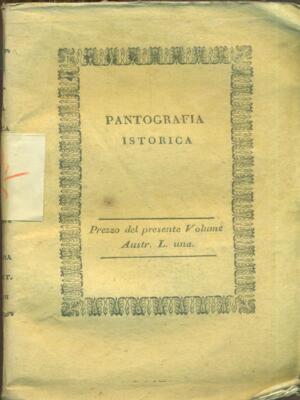 HISTORISCHER STROMABNEHMER VOL. XXXIX ALTE BÜCHER/MODERNISIERT BERNARDO BELLINI