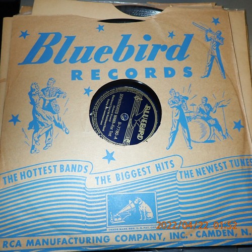 78 10" Washboard Sam Bluebird B-7780 Sophisticated Mama / I'm Gonna Pay - 第 1/4 張圖片