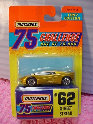 Matchbox 75 Gold CHALLENGE one of 10,000  1997 EDITION     Pick   You Choose