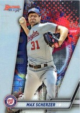 2019 Bowman's Best #40 Max Scherzer Washington Nationals
