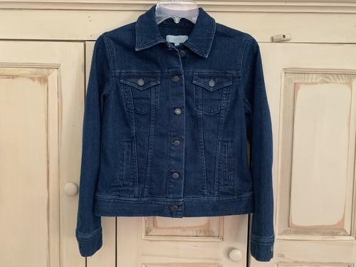 Talbots Jean Jacket EPOC Denim Cotton 