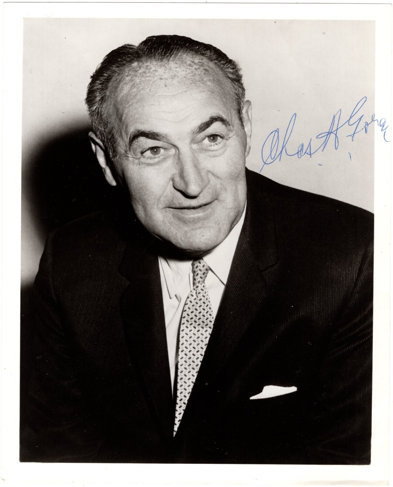 George Porter "Nobel Prize in Chemistry" British Chemist Autographed 8X10 Photo