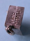 Vintage Pre-1961 Sterling Mechanical Cuckoo Clock Charm - READ Unique Hallmark — photo 2