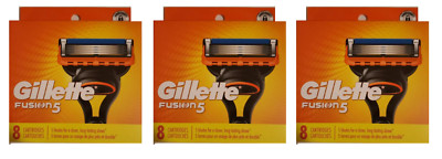 Gillette Fusion5 Manual Razor Blade Refills, 24 Cartridges