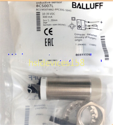1PCS NEW FOR BALLUFF BCS007L BCS M30T4M2-PPC30G-S04G proximity switch #T5442 YS