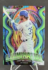 CODY BELLINGER🔥2022 Panini Illumination Lime Green Prizm /125 💎MT #IL-3