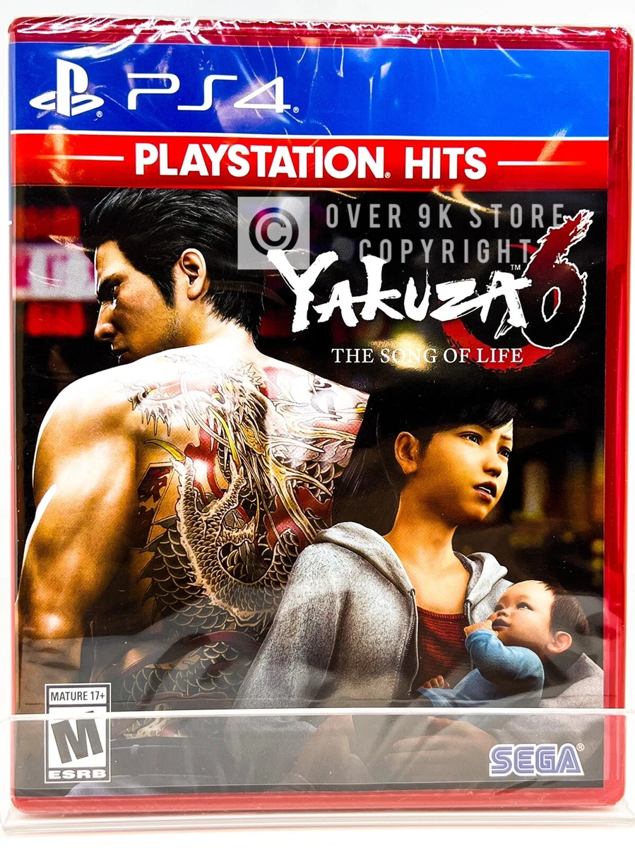 Yakuza 6 The Song of Life PS4 Brand New Factory Sealed
