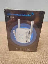 WiFi 6 Extender Signal Booster, 2.4Gb/s Speed Longest Range Up to 12,000sq.ft R