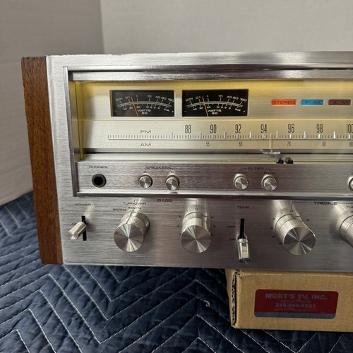 PIONEER SX-980 VINTAGE AM/FM STEREO RECEIVER - SERVICED - CLEANED - TESTED - Picture 2 of 12