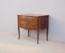 Antico comò cassettone due cassetti in noce, primi '800 - L 97 cm!