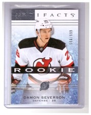 Damon Severson 2014-15 Artifacts Rookie Card #167 /699