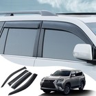 For 10-23 Lexus GX460 Side Window Air-Guide Sleeve Wind Deflector Accessories