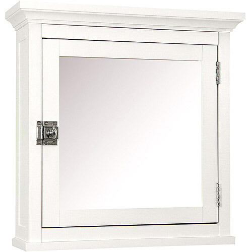 White Bathroom Mirror Amazon Com