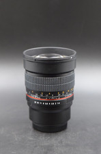 Samyang 85mm F/1.4 AS IF UMC Manual Focus Lens For Micro Four Thirds System