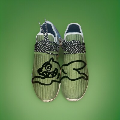 Running Dog Pharrell Williams Hu Nmd Green Adidas NMD Human Race X