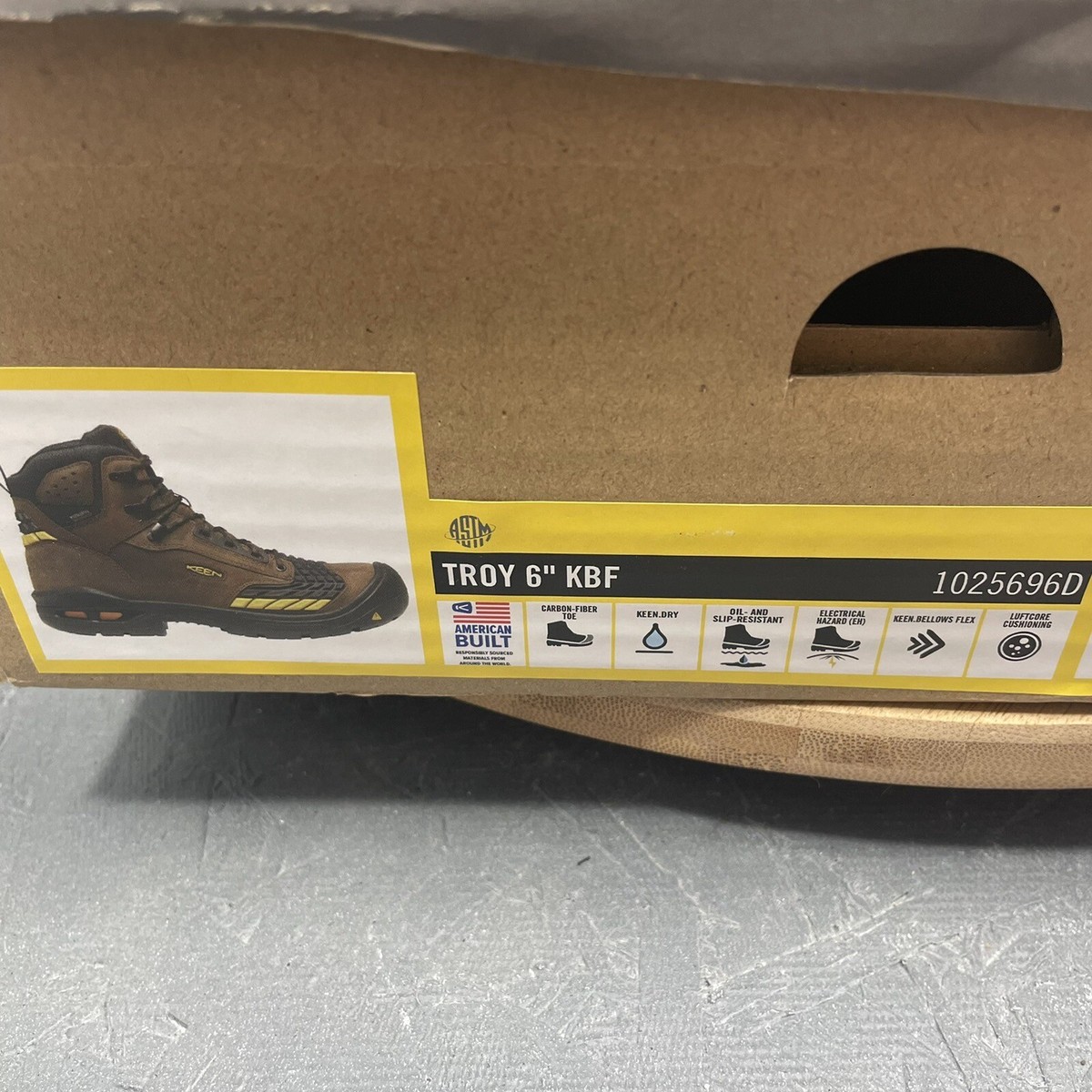 【限定値下げ】KEEN Utility TROY 6\"KBF WP UTILITY / TROY 6