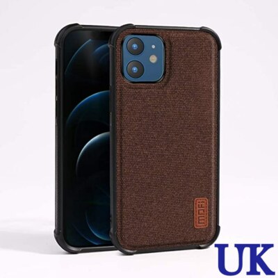 MOFi dicke rutschfeste schöne Luxus Stoff Hülle für iPhone 12 Mini (5,4 Zoll)