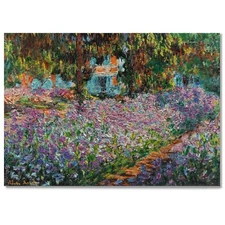 Irises in Monet's Garden, 1900 03 Canvas Prints Wrapped Gallery Wall Art | Re...