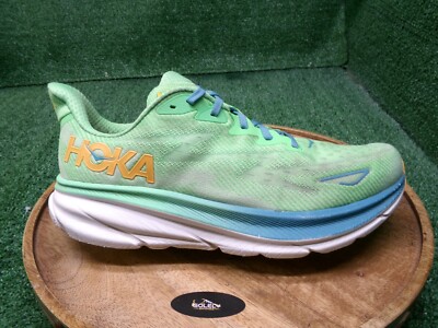 Hoka One One Mens Clifton 9 1127895 ZLGL Green Running Shoes  display picture 2