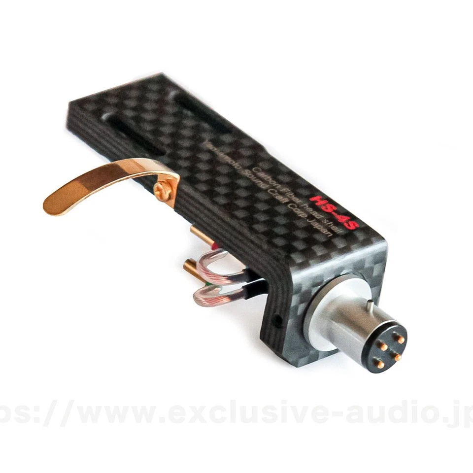 Yamamoto Sound Craft H-4S Carbon & Titanium Combi Head Shell with 6N copper wire - Image 3 of 4