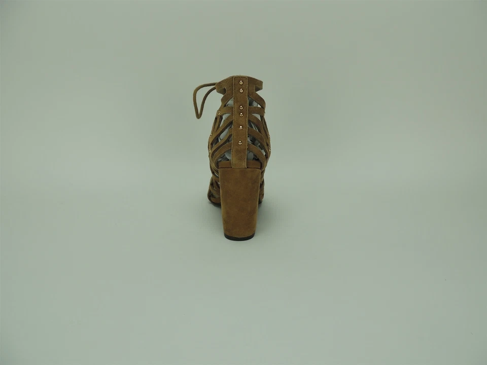 Jessica Simpson Women's Kariba Cage Sandals Honey Brown Lux Kid Suede Size 6 M - Image 4 of 4