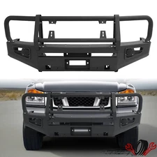 For 2004-2011 Nissan Titan Armada Front Bumper With Fog Light Holes